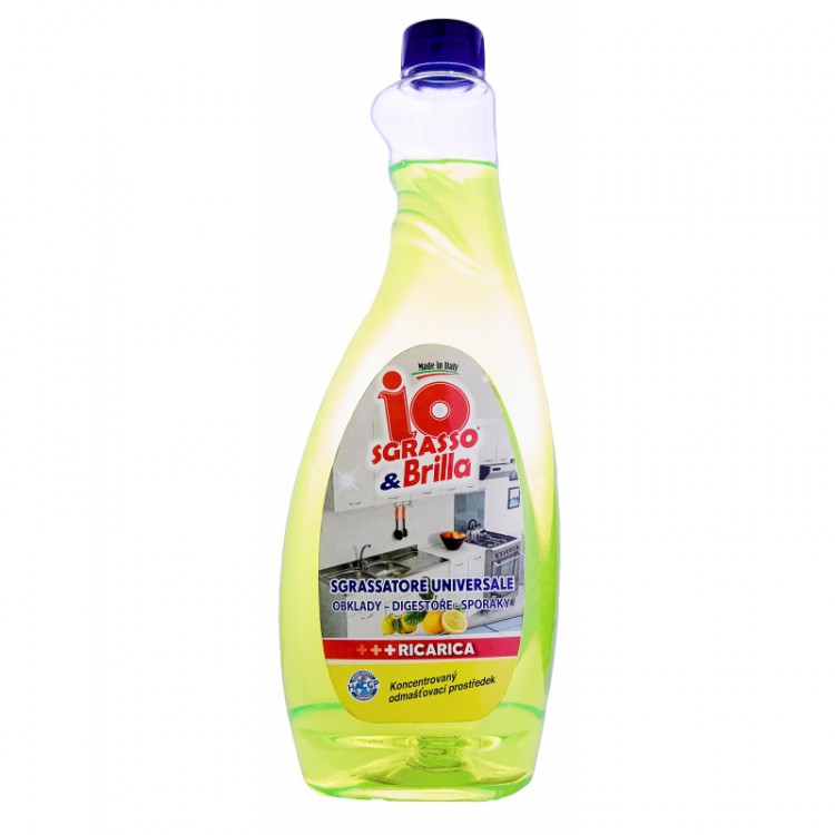 IO Sgrasso & Brilla 750ml NN | Čistící a mycí prostředky - Speciální čističe - Kuchyně